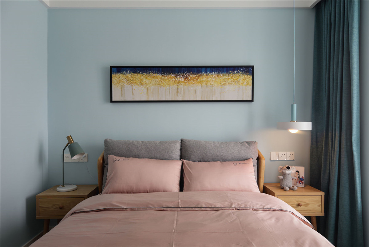 广州装修公司北欧风格室内装修效果图-次卧 广州装修公司北欧风格室内装修效果图-次卧